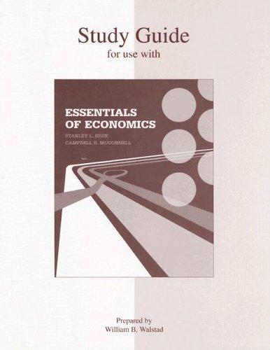Cover of Study Guide to accompany Essentials of Economics