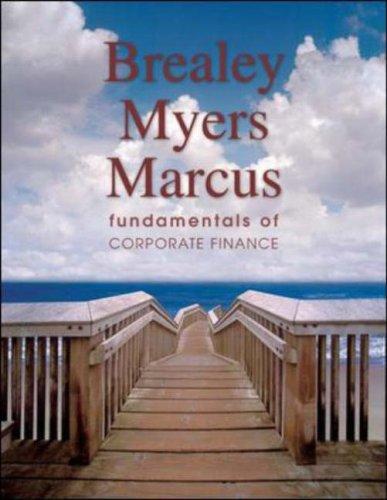Cover of Fundamentals of Corporate Finance + Student CD + Standard & Poor's Educational Version of Market Insight