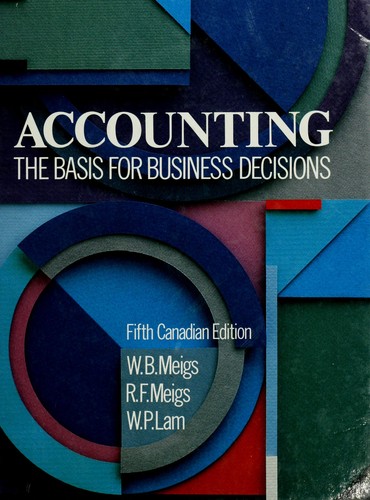 Cover of Accounting -Canadian Edition