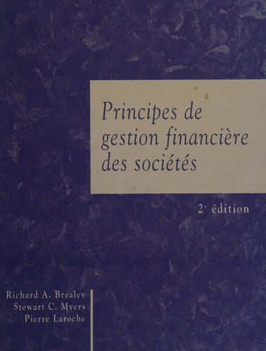 Cover of Principes de gestion financière des sociétés