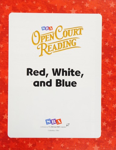 Cover of Red, white, and blue