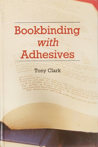 Cover of Bookbinding with adhesives