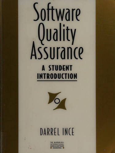 Cover of Software quality assurance