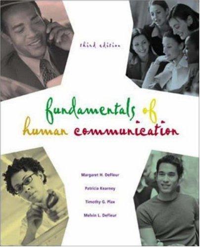 Cover of Fundamentals of human communication