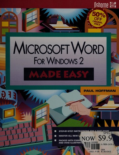 Cover of Microsoft Word for Windows 2 made easy