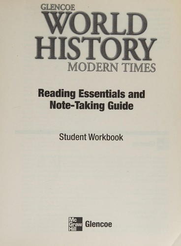 Cover of Glencoe World History