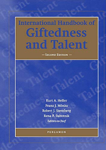 Cover of International Handbook of Giftedness and Talent
