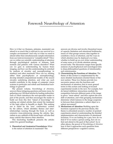 Cover of Neurobiology of attention