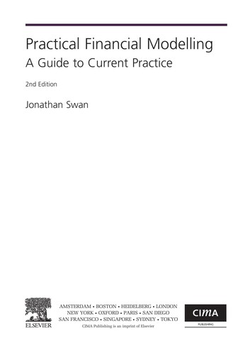 Cover of Practical financial modelling