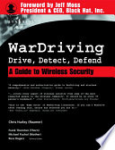 Cover of WarDriving: Drive, Detect, Defend