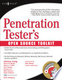Cover of Penetration Tester's Open Source Toolkit