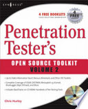 Cover of Penetration Tester's Open Source Toolkit