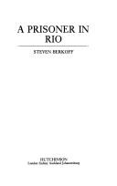 Cover of A prisoner in Rio