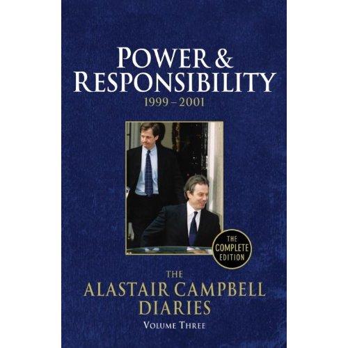 Cover of Diaries Volume 3: Power & Responsibility