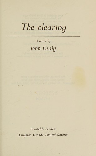 Cover of The clearing