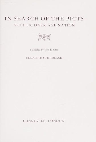 Cover of In search of the Picts