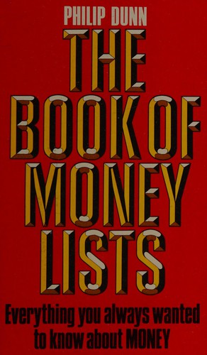 Cover of Book of Money Lists