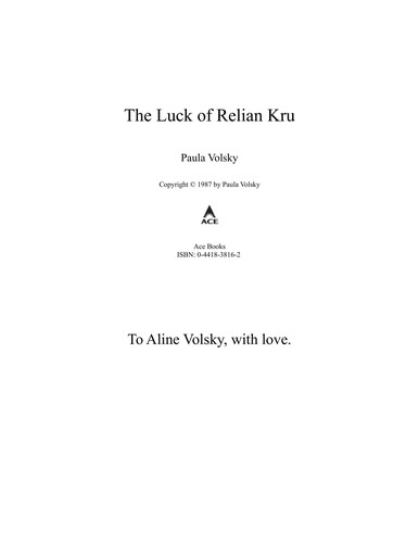 Cover of The Luck of Relian Kru