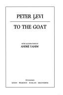 Cover of to the Goat