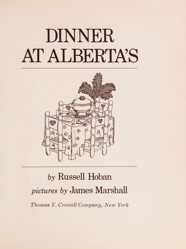 Cover of Dinner at Alberta's
