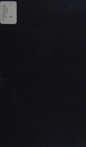 Cover of Sessions of the Peace for Bedfordshire, 1355-59, 1363-64 (Historical Manuscripts Commission. JP 16)