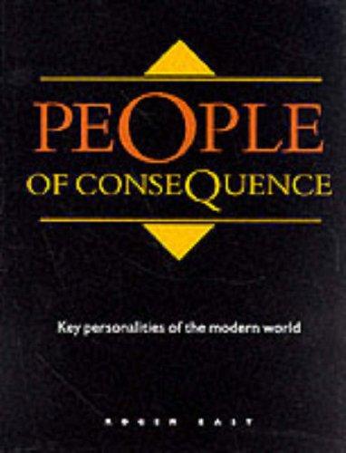 Cover of People of consequence