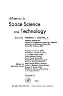 Cover of Advances in Space Science and Technology
