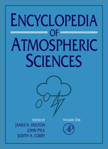 Cover of Encyclopedia of atmospheric sciences