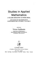 Cover of Studies in applied mathematics
