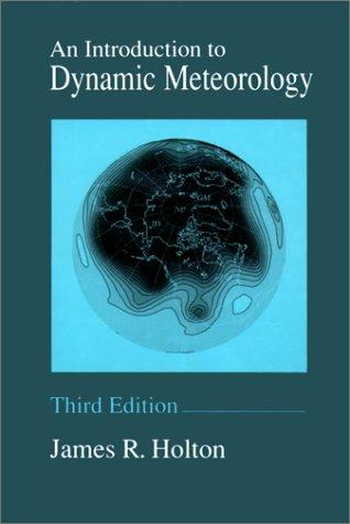 Cover of An introduction to dynamic meteorology