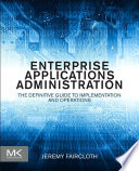 Cover of Enterprise Applications Administration
