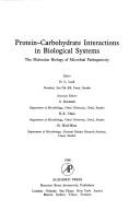 Cover of Protein-Carbohydrate Interactions in Biological Systems
