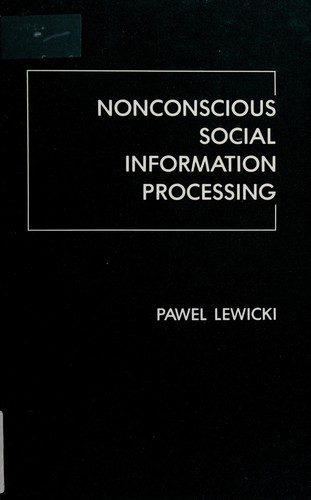 Cover of Nonconscience Social Info