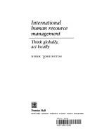 Cover of International Human Resource Management