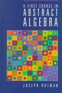 Cover of A first course in abstract algebra