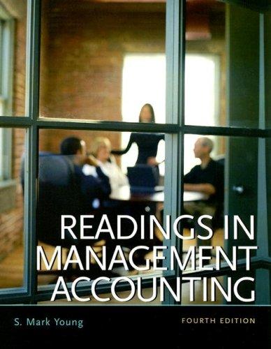 Cover of Readings in Management Accounting