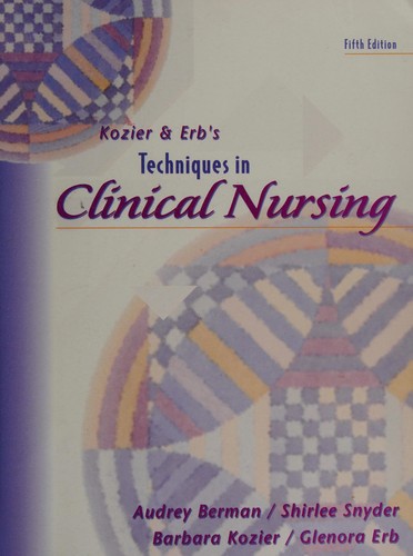 Cover of Kozier & Erb's techniques in clinical nursing