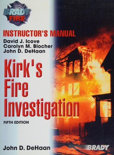 Cover of Instructor's manual