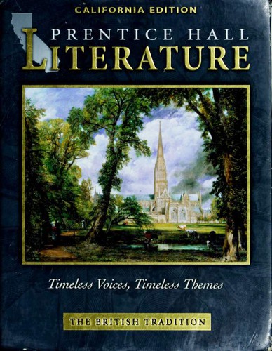 Cover of Prentice Hall Literature - Timeless Voices, Timeless Themes - The British Tradition