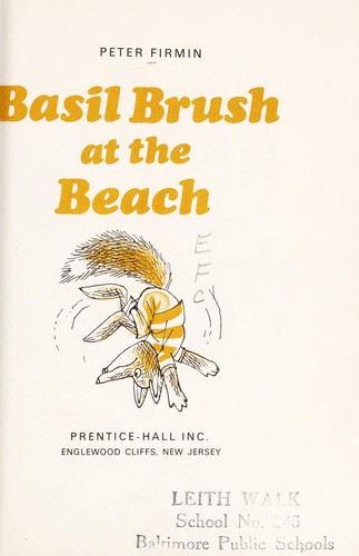 Cover of Basil Brush at the beach