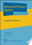 Cover of Advanced Modern Algebra