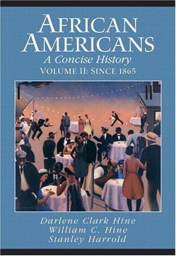 Cover of African Americans: A Concise History, Vol. 2