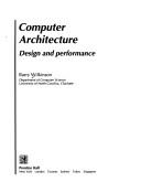 Cover of Computer architecture