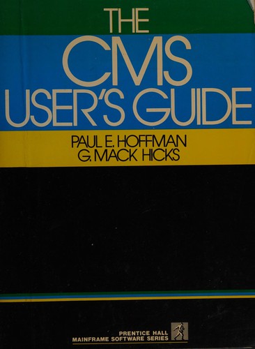 Cover of The CMS user's guide