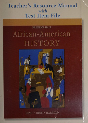 Cover of Prentice Hall African American History - Teacher's Resource Manual with Test Item File