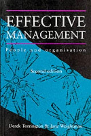 Cover of Effective management