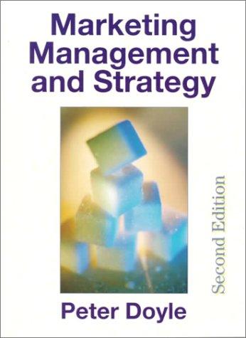 Cover of Marketing Management and Strategy