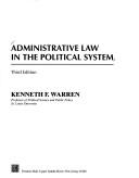 Cover of Administrative law in the political system
