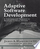Cover of Adaptive Software Development