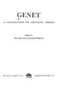 Cover of Genet, a collection of critical essays